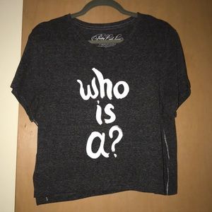 Pretty Little Liars “who is a?” Graphic t-shirt